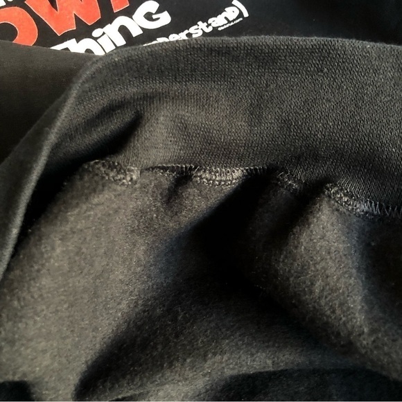 Ink Pixi It’s a Howard Thing Graphic Black Oversized Sweatshirt Size XL (46-48) - Picture 11 of 11